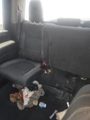 2023 Chevrolet Silverado 2500HD 4WD Crew Cab Standard Bed Custom - Interior Rear Seat Image